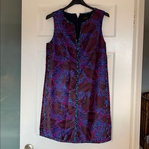 J. Crew Purple Blue Dress Sleeveless